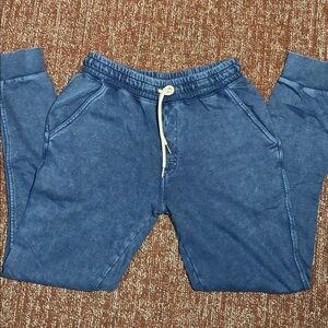 Fair Harbor royal navy women’s Xs Deep Blue Joggers quality sweat pants nautical